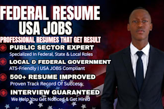 craft ats optimized federal resumes for usajobs applications