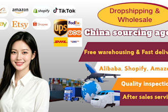 be your china sourcing agent, dropshipping, wholesale, quick delivery