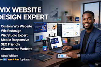 design wix studio website for booking appointments for coaches nd business