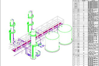 create professional general arrangements, piping layouts