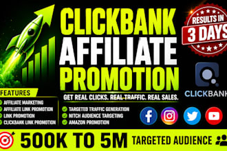 do clickbank affiliate link promotion to boost sales