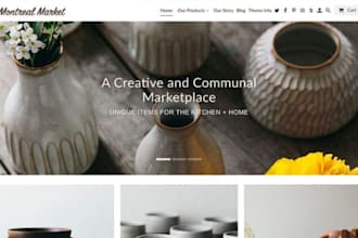 create squarespace handmade product ecommerce website handicraft store website