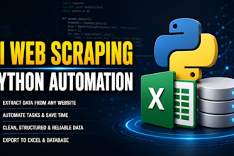 do ai web scraping, data extraction and data cleansing