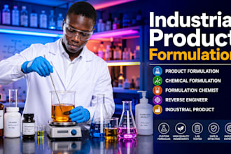 formulate industrial chemical and cleaning products for manufacturing
