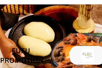 food menu board food design fufu
