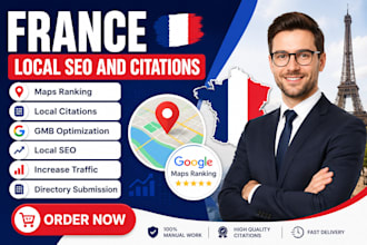 do france local citation for google maps ranking and france local SEO