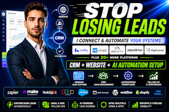 setup lofty crm resimpli website brivity integration pipedrive ghl ai automation