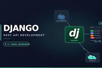 be your django rest framework developer for scalable backend api