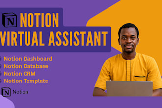 be your notion virtual assistant for setup and templates