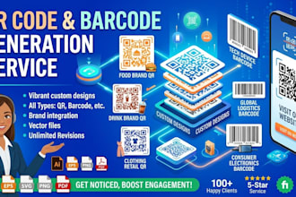 create a custom qr code and barcode design for your business
