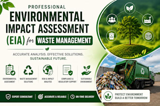 provide professional environmental impact assessment eia for waste management