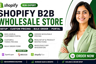 shopify b2b bss bold faire sparklayer custom shopify portal woo payment app API