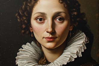 paint renaissance art oil painting portrait