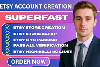 create fully verified etsy seller account etsy account creation for any country