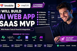 build lovable ai saas mvp supabase replit rork ai webapp n8n base44 lovable crm