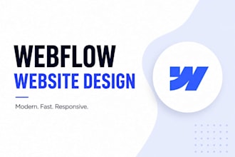 design a modern webflow website for your business