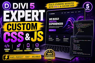 build migrate fix or speed up your divi 5 website with custom CSS js