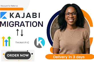 migrate your online course to or from kajabi professionally