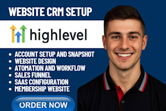 setup gohighlevel website ghl saas funnel go highlevel landing page