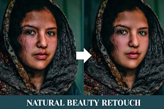professionally retouch and enhance your portrait photos