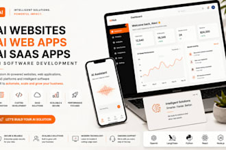 develop ai website, ai web application, ai saas app, ai software development app
