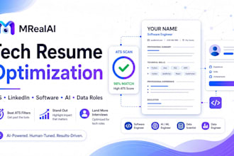 optimize your tech resume, linkedin, and ats keywords