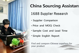 source and compare 1688 china suppliers for your product