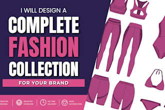 design a complete fashion collection for your brand
