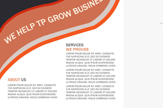design flyers and brochures