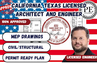 licensed architect, california licensed engineer, licensed engineer in texas fl