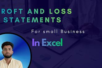prepare profit and loss statements for small businesses
