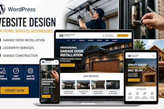garage door installation wordpress locksmith website garage construction website