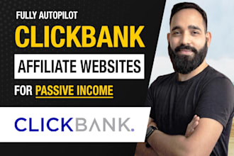 build autopilot clickbank affiliate marketing website for passive income