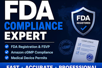 do fda registration and fix your amazon compliance fast