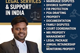 provide nri legal services and legal support in india
