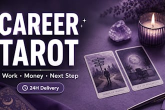 give you a career tarot reading for work and money clarity