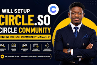 setup circle so circle community setup circle online course community manager