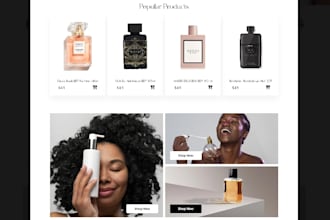 modern sales landing pages
