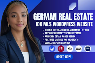 build wordpress real estate website idx mls integration property listing website