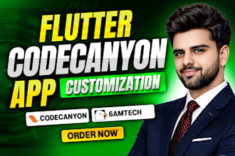 customize, reskin, rebrand, fix flutter or any codecanyon app