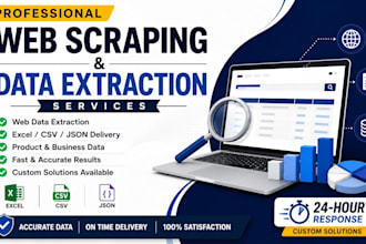 do professional web scraping and data extraction services