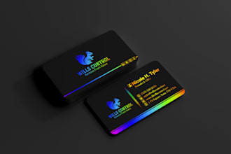 do modern luxury and unique business card design