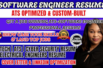 write ats software engineer, tech, IT, faang, developer resume waiting