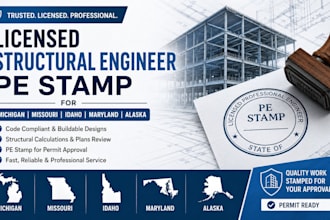 license structural engineer pe stamp for michigan missouri idaho maryland alaska