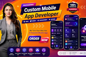 develop a professional android mobile app with firebase