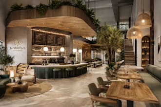 do 3d interior design for commercial spaces