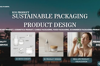create luxury sustainable packaging for skincare, cosmetics, and eco brands
