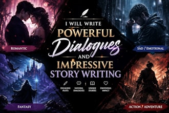 powerful dialogues and cinematic scenes