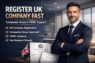 register UK company with companies house and hmrc