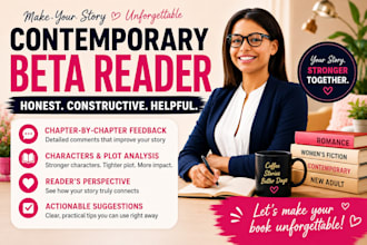 contemporary romance beta reader, modern romance beta reader romance beta